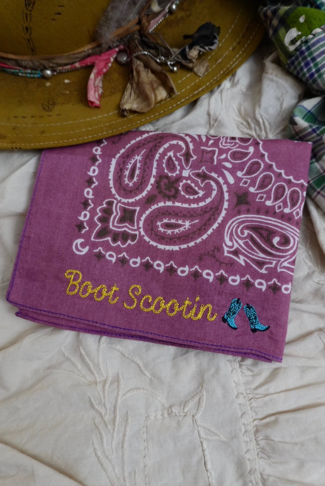 Purple + Boot Scootin