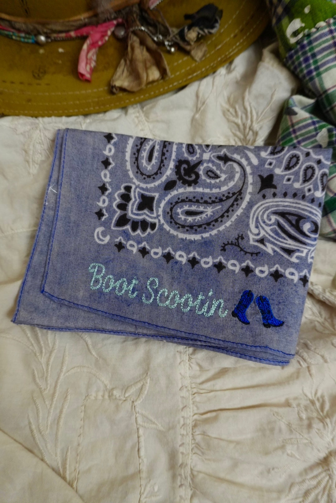 Blue + Boot Scootin
