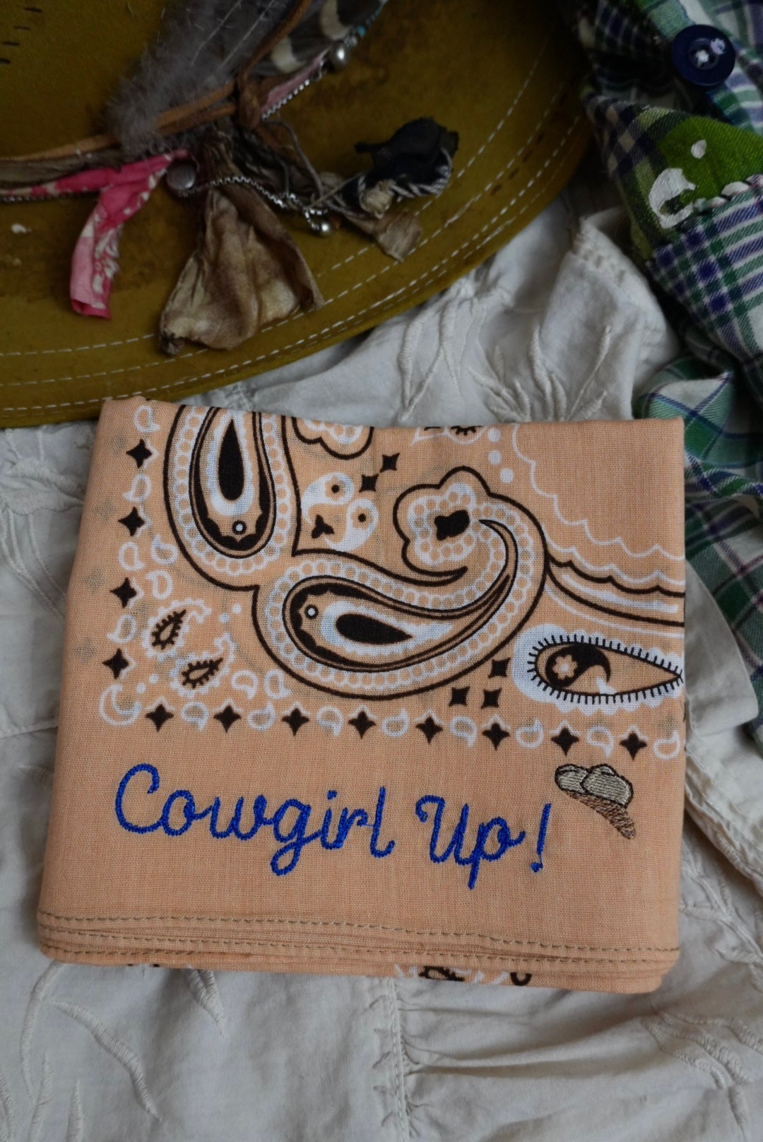 Peach + Cowgirl Up