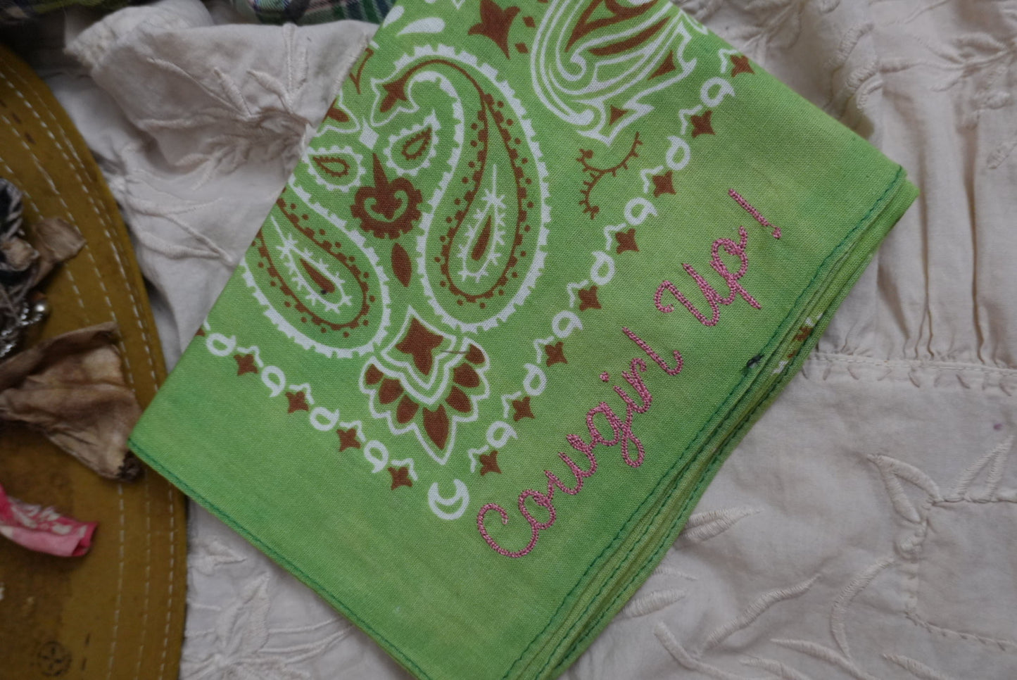 Green + Cowgirl Up!
