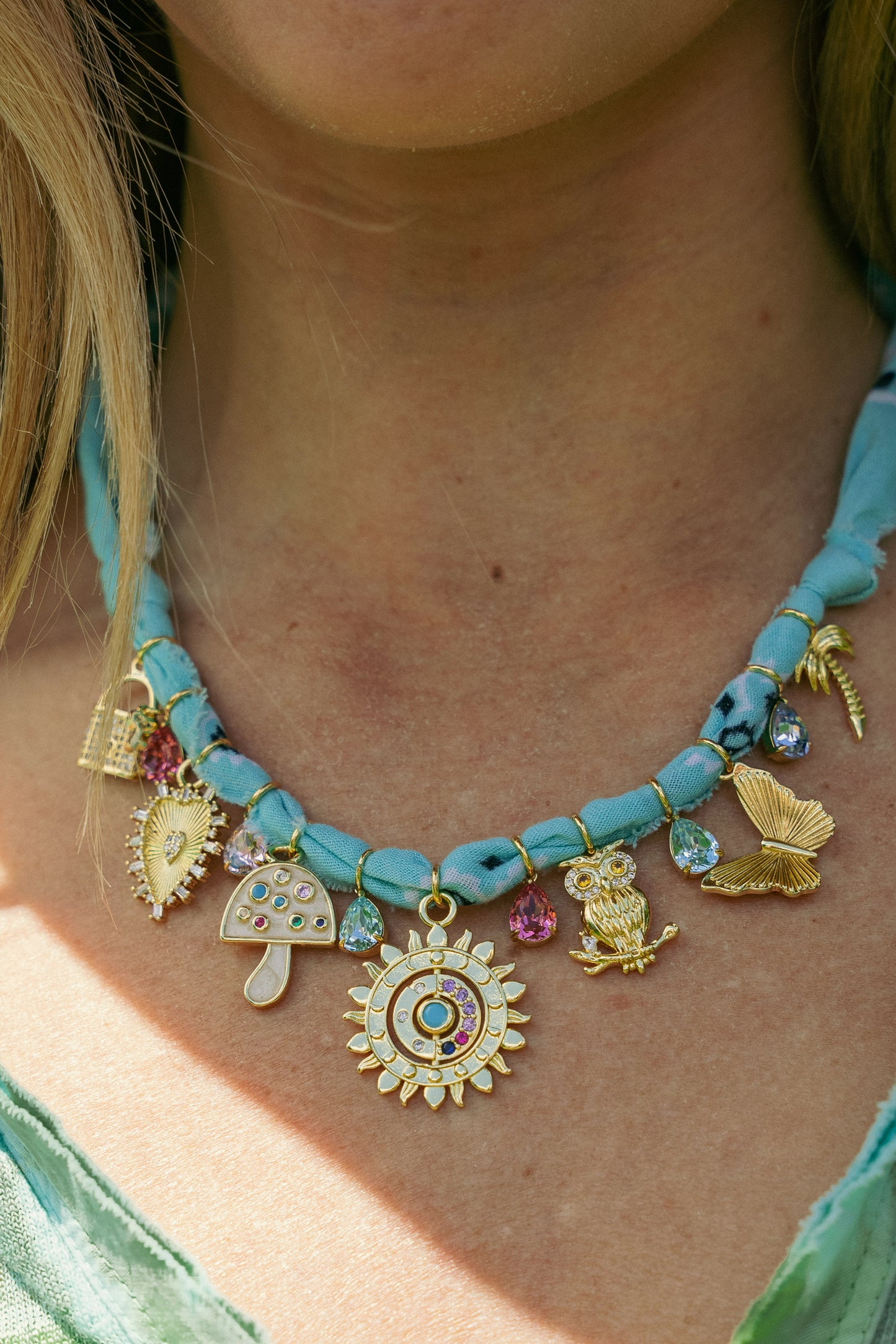 Summer sun + Teal/blue