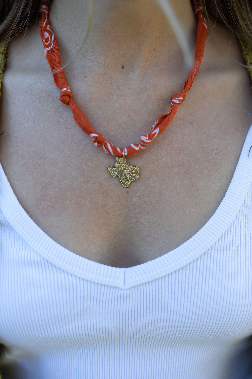 Vintage Texas + burnt orange