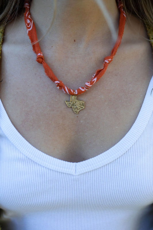 Vintage Texas + burnt orange
