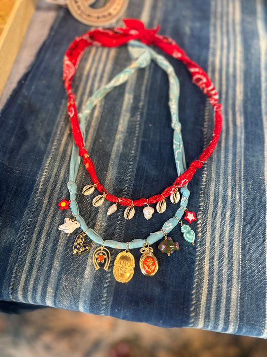 Amore + Phillies necklace