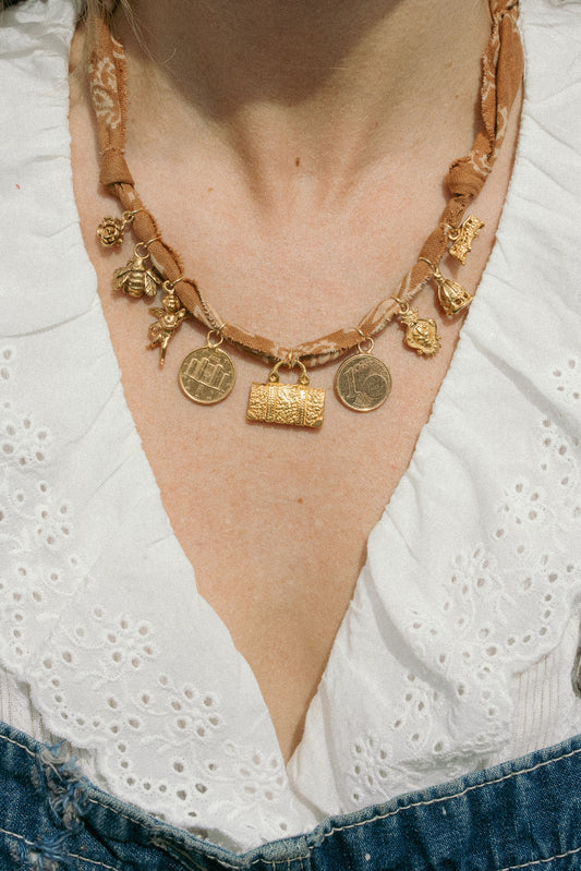 Florence charms + brown