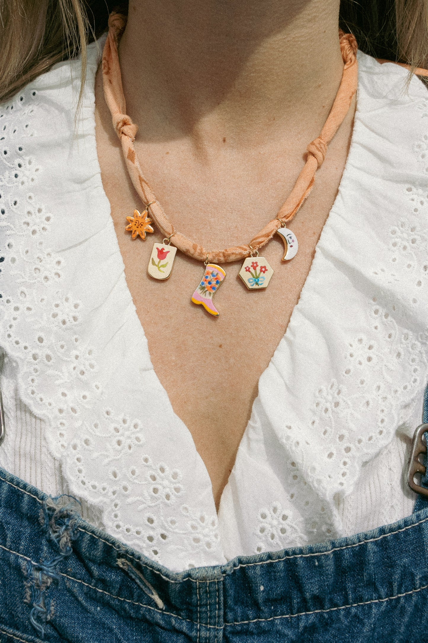 European ceramic + peachy nude