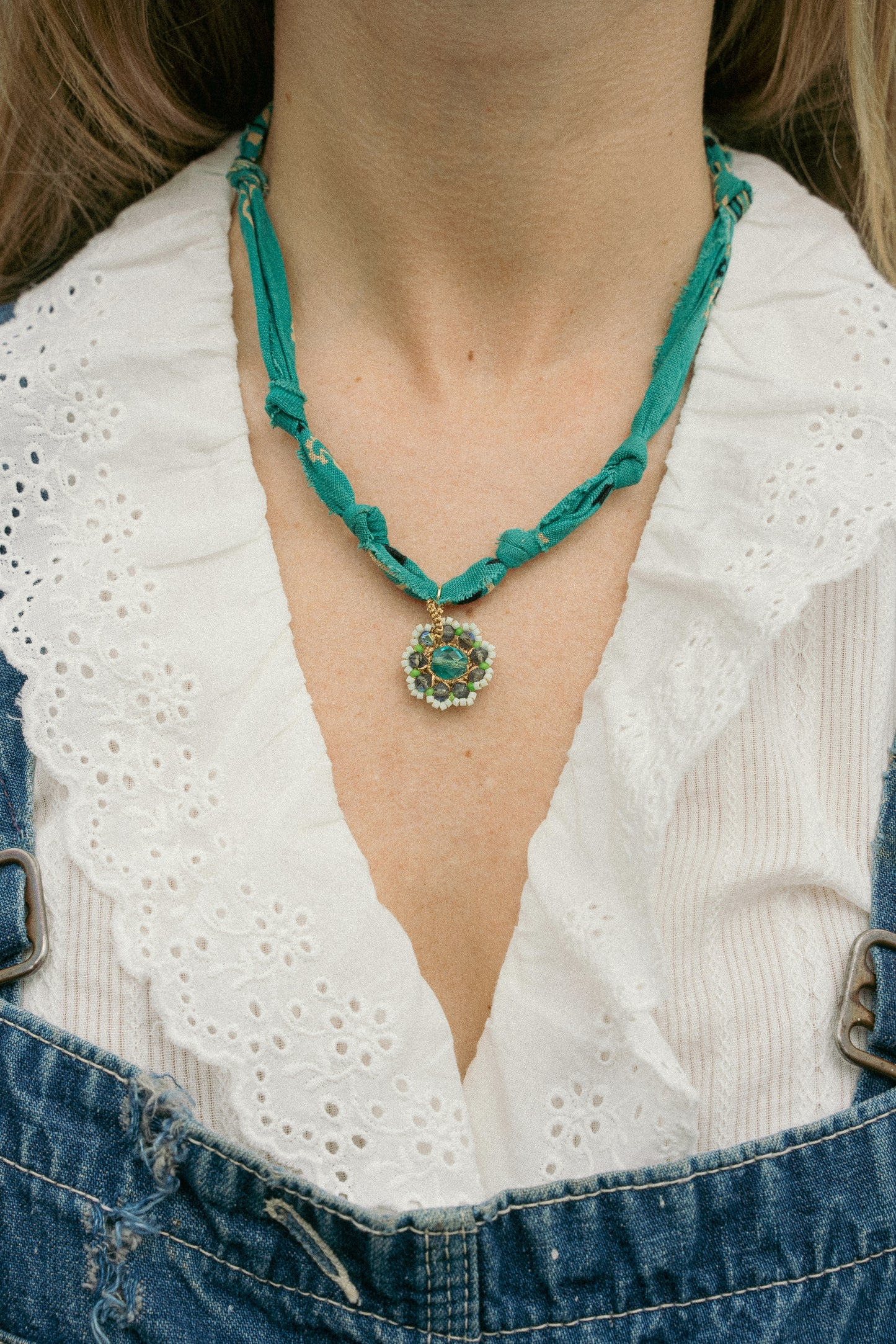 European beaded flower