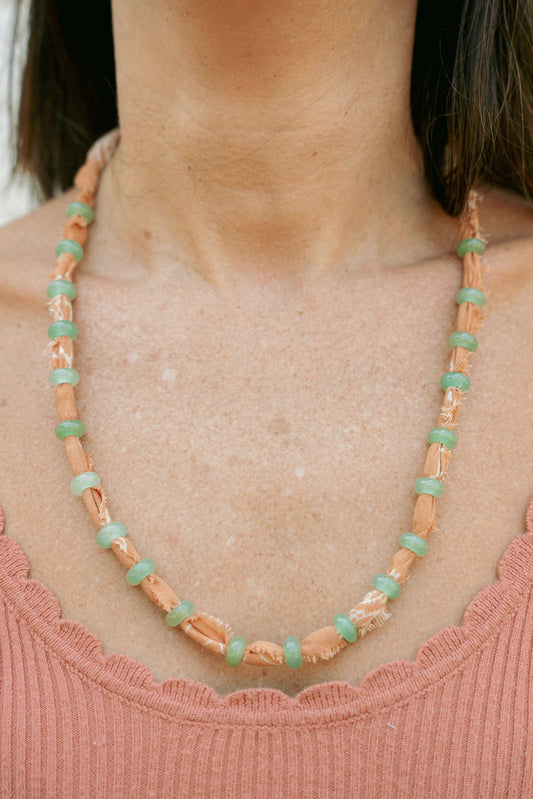 Beaded Tan