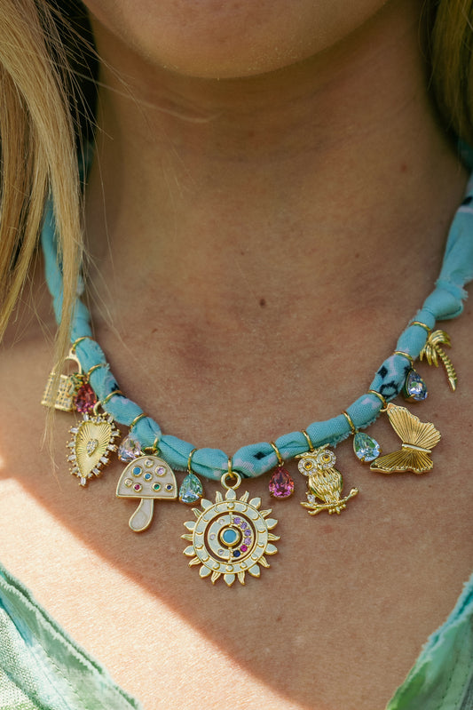 Summer sun + Teal/blue
