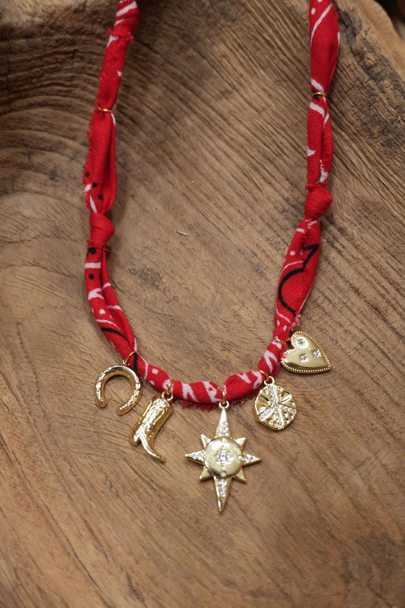 Red with Star